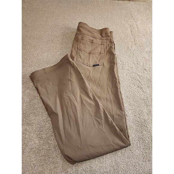 Prana Other - MEN’S PRANA SLIM FIT LOGO PANTS SIZE 33x31 LIGHT WEIGHT PACKABLE HICKING STRETCH